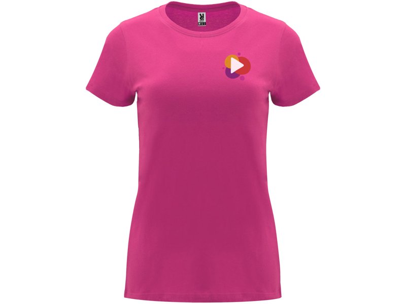 Capri damesshirt met korte mouwen