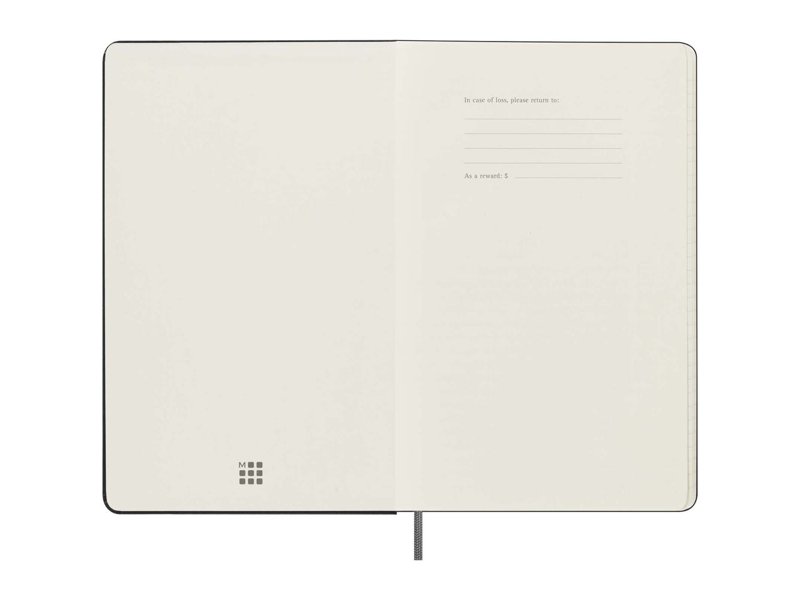 Moleskine ongedateerde weekplanner met harde kaft L